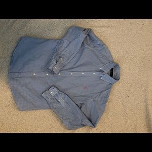 Men’s RLP Blue Button Up